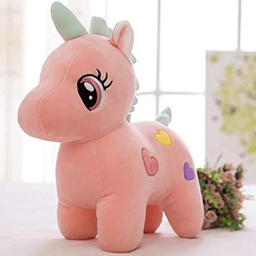 SOFT TOYS Unicorn, Soft Toy, Baby Toys, Kids Toy, Soft Toy, Toy for Girl, Birthday Gift for Girl Boys, Toy Gift for Girls, Kids Toys for Boys Girl, Toys Gift Items, (30cm, Pink)